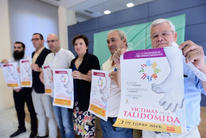 Fuentevaqueros acoge un acto de solidaridad con las víctimas de la talidomida