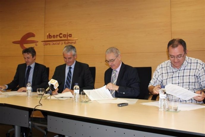 Ibercaja, Radio Huesca, Altoaragon y Cadis Huesca renuevan la colaboración