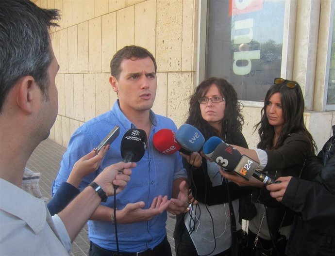 El presidente de C's, Albert Rivera