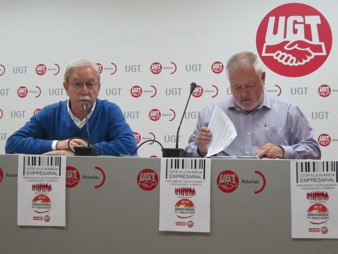 Justo Rodríguez Braga y Antonio Pino. 