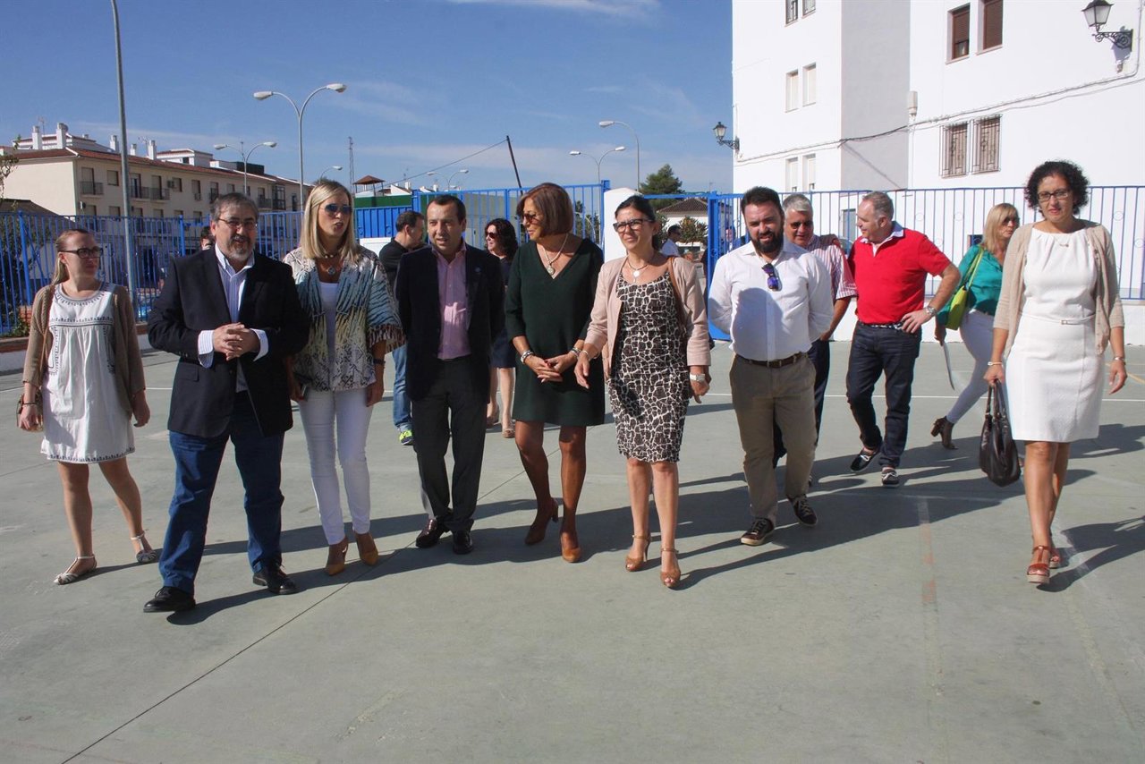 La consejera de Educación, Adelaida de la Calle, en Archidona