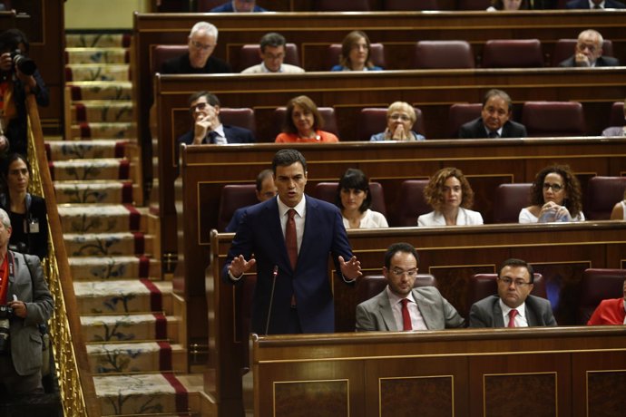 Pedro Sánchez en el Congreso