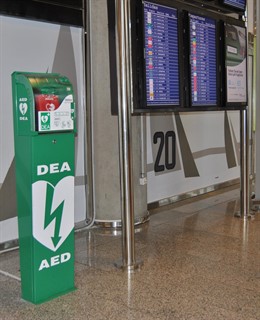 Desfibrilador en el Aeropuerto de Palma