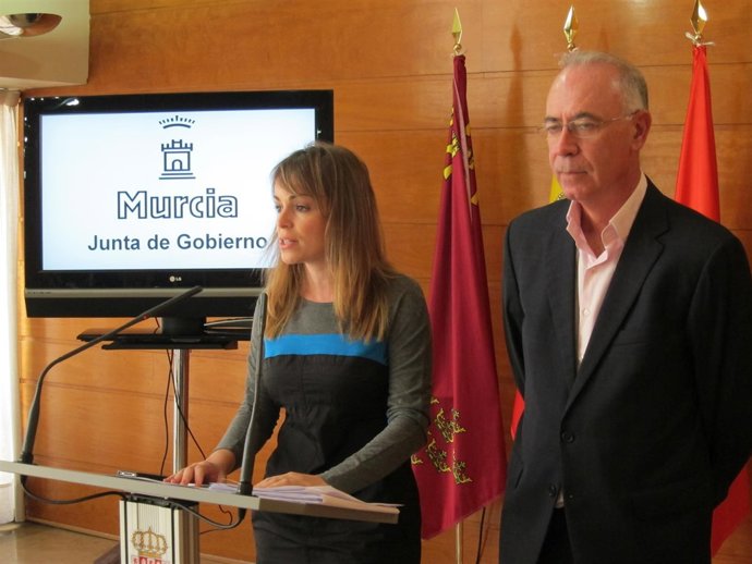 La concejala y portavoz del Ayuntamiento de Murcia, rebeca Pérez