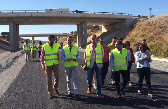 Carretera coín casapalma junta obras noviembre visita delegado 