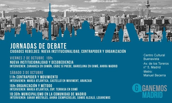 Cartel de las jornadas