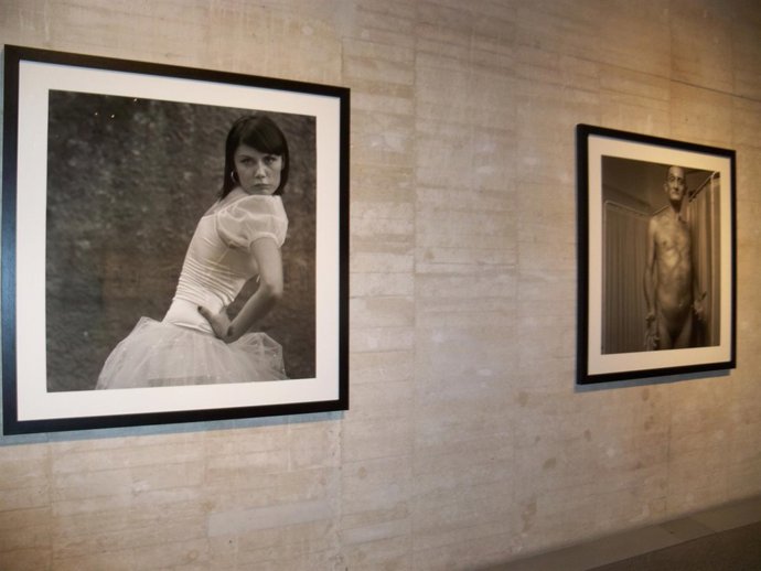 Dos imágenes que pueden verse en la exposición.