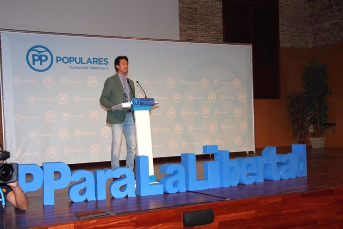 Vicente Betoret durante su intervención en las jornadas del PPCV