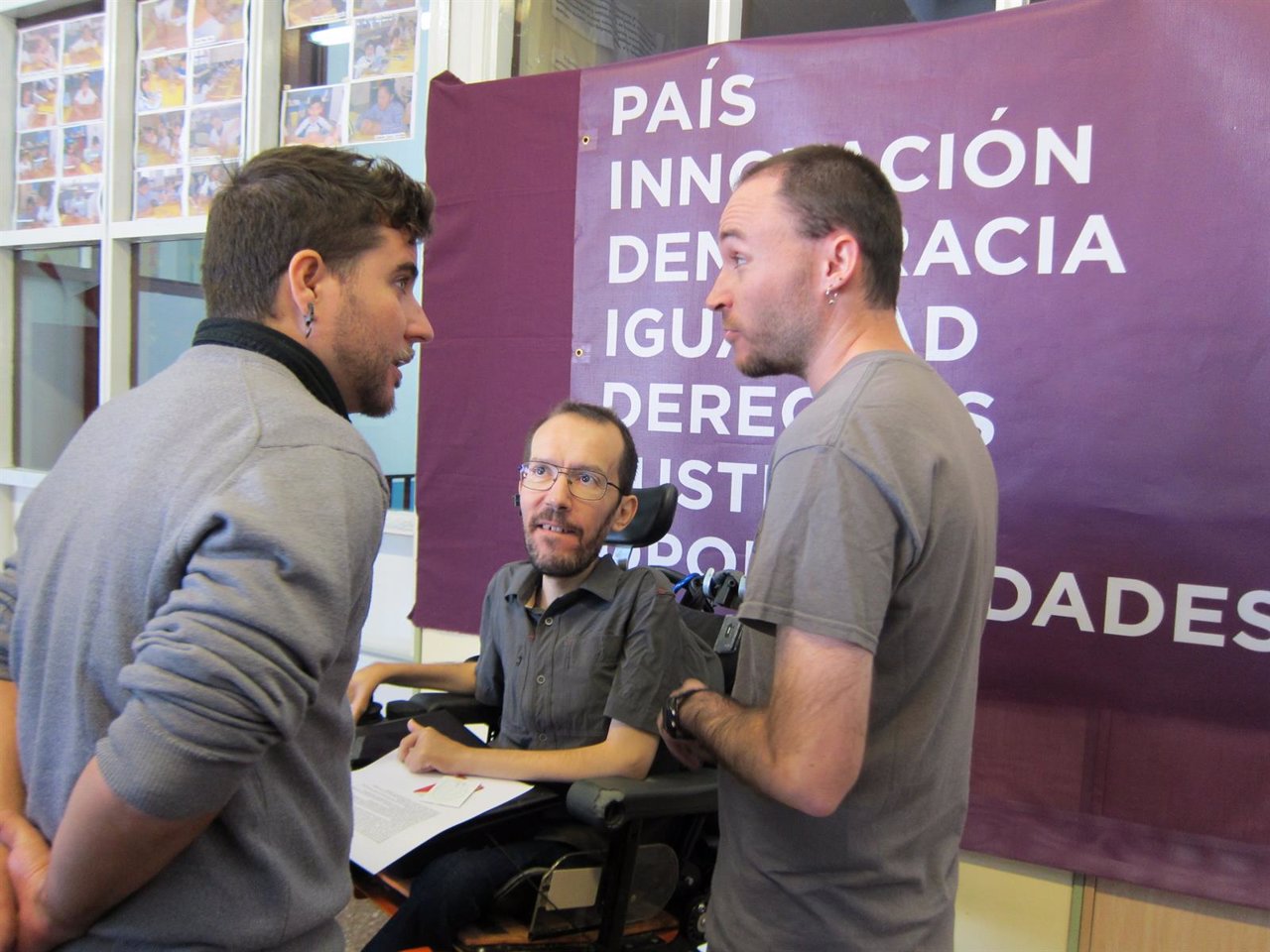 Echenique participa en la Segunda Coordinadora de Podemos-Aragón.