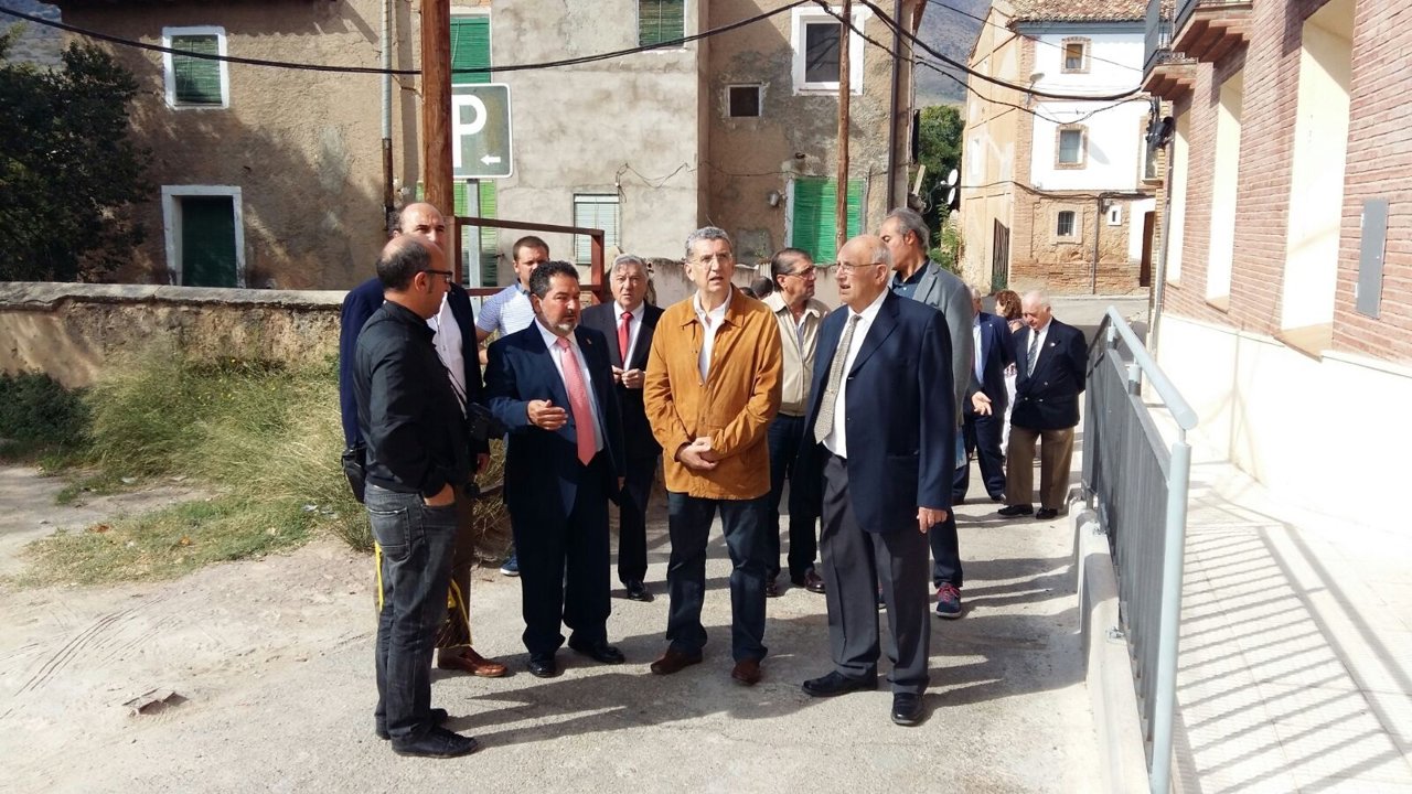 El consejero de Sanidad conmemora el Día del Mayor.