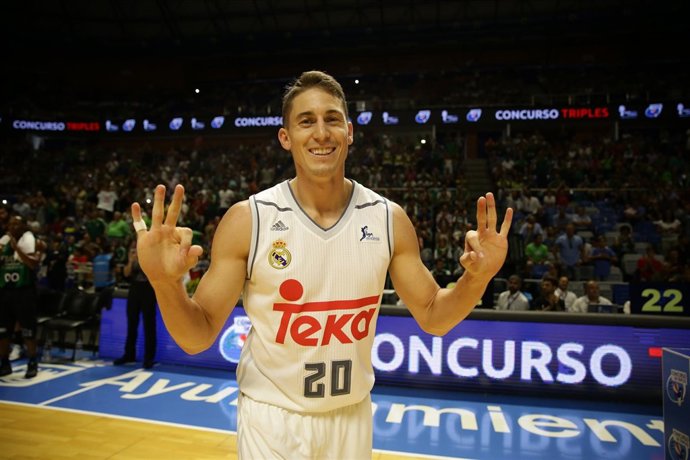 Jaycee Carroll, campeón del concurso de triples del a ACB