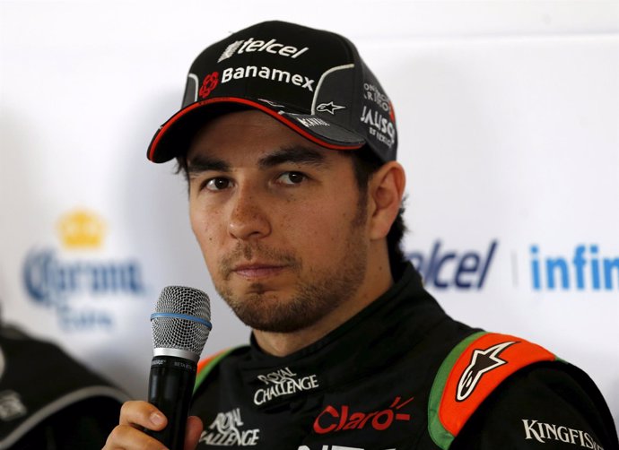 El piloto mexicano de Fórmula 1 Sergio Pérez