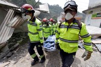 Asciende a 79 el número de víctimas mortales tras un alud de tierra en Guatemala