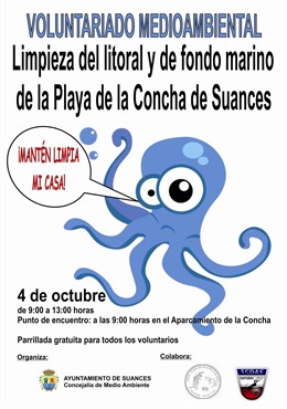 Cartel de la jornada de voluntariado