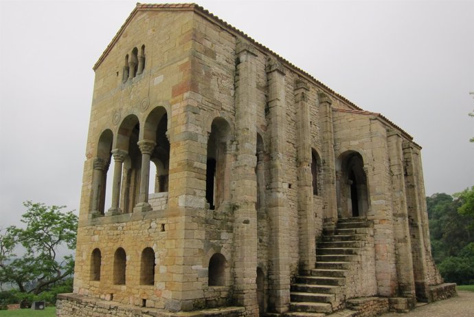 Santa María Del Naranco, uno de los enclaves que visitarán. 