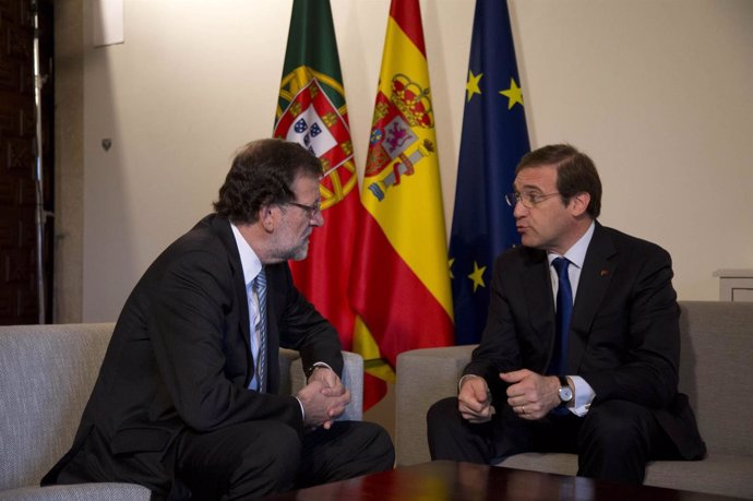 Rajoy con Passos Coelho