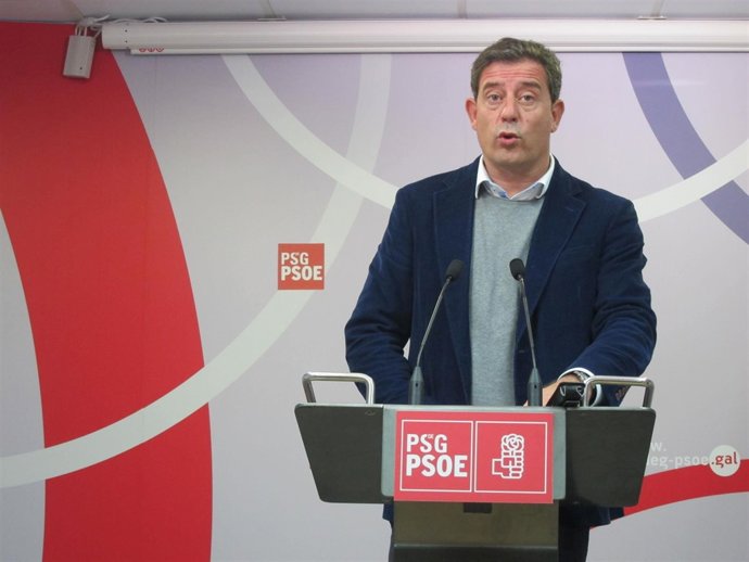 El secretario xeral del PSdeG, José Ramón Gómez Besteiro