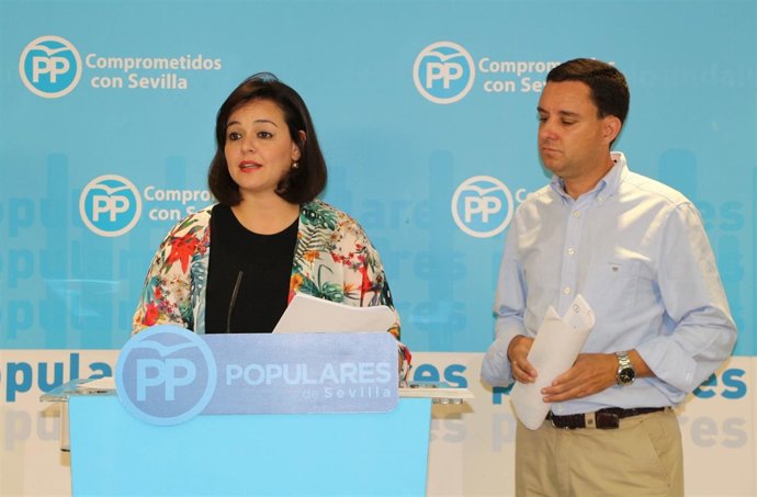 Virginia Pérez y Juan de la Rosa.