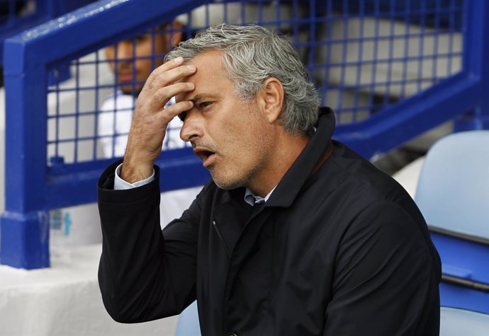 Mourinho tras perder ante el Everton en la Premier