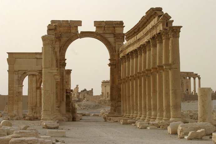 Ruinas de la ciudad de Palmira