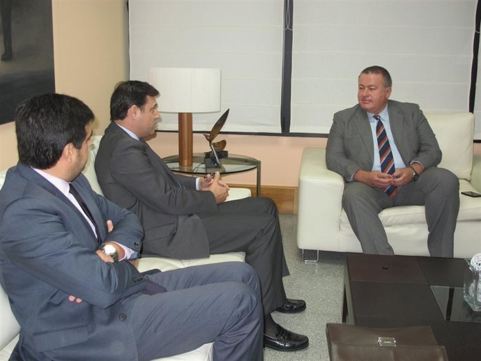 Reunión con el presidente de la Asociación de Promotores de la Región de Murcia