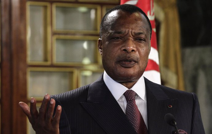 Denis Sassou Nguesso, presidente de Congo