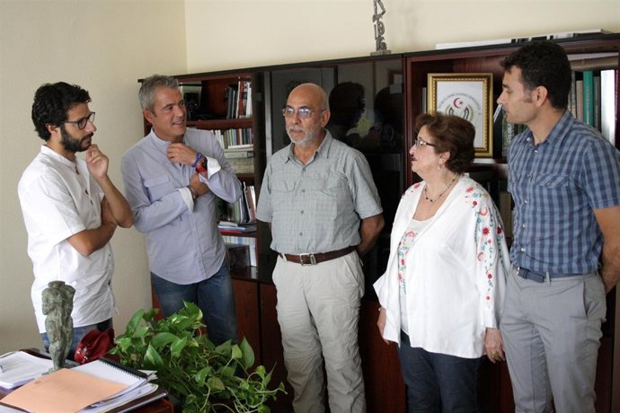 Visita de la Universidad de Perú a la UJA