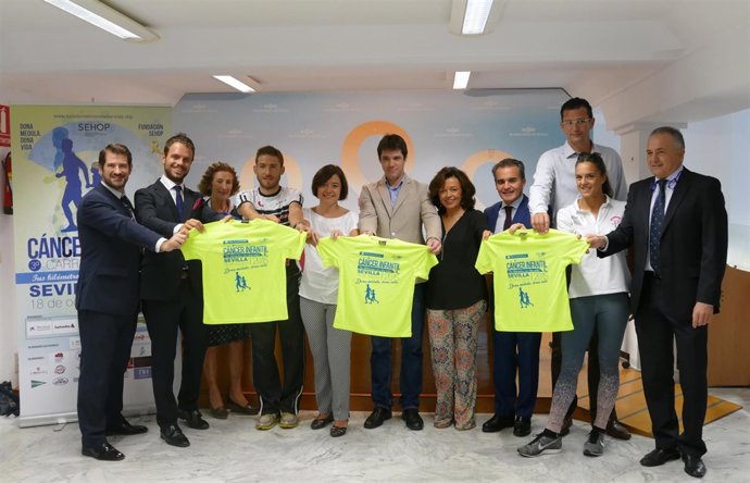 Presentación de la carrera contra el cáncer infantil