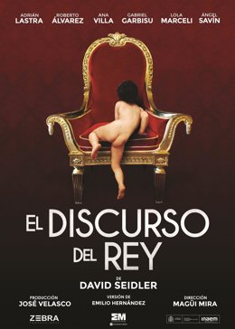 Cartel de la obra de teatro 'El discurso del rey'