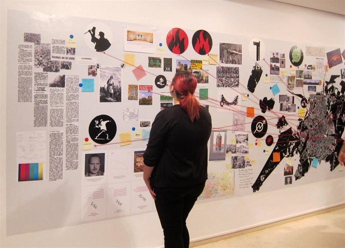 La instalación 'No/W/here Valencia' en el IVAM