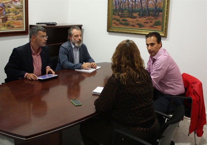 Reunión del Grupo Socialista con Afruex