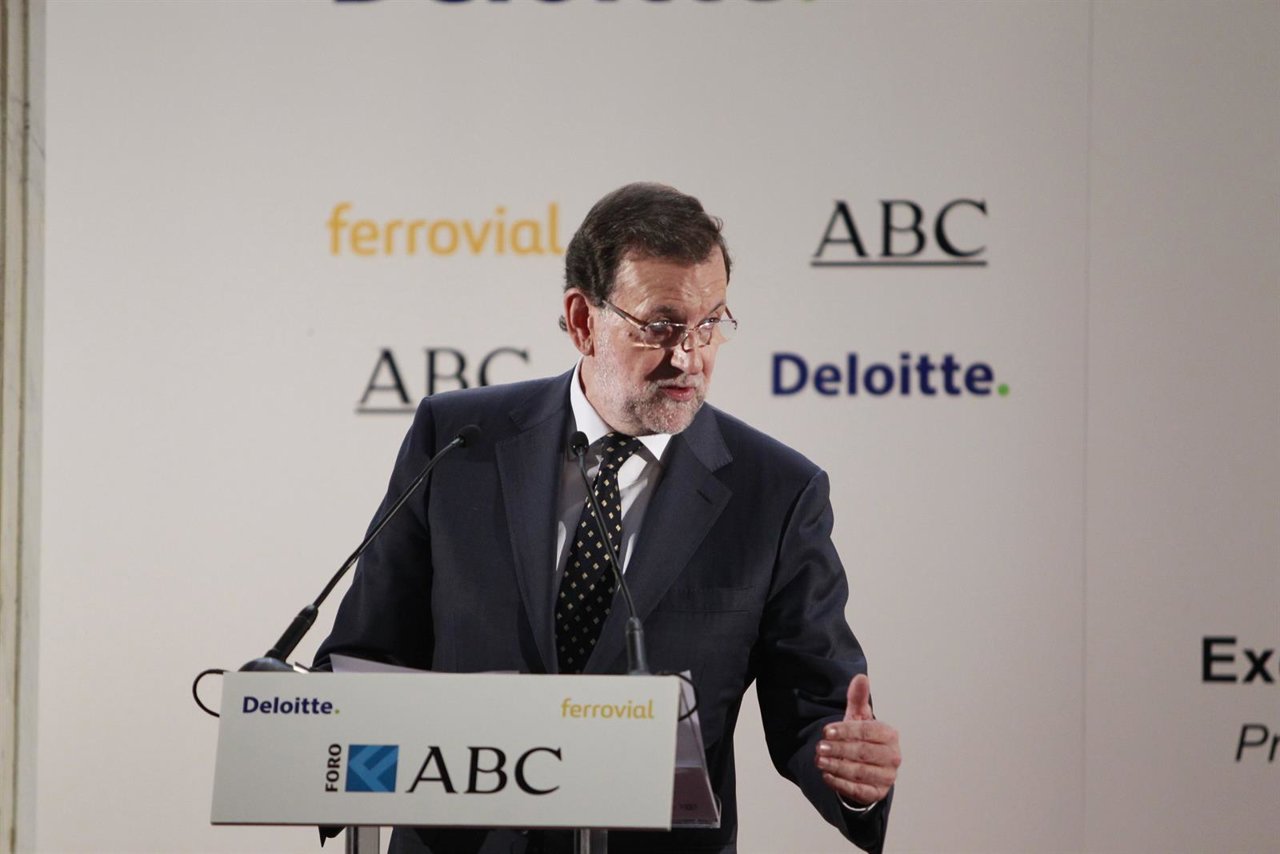 Mariano Rajoy en el Foro ABC