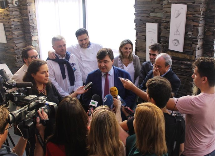 Declaraciones del alcalde de Huelva tras el fallo sobre la capital gastronómica