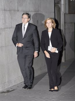 Infanta Cristina y Carlos García Revenga