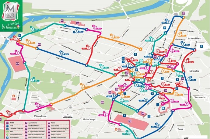 Plano 'Metro minuto'