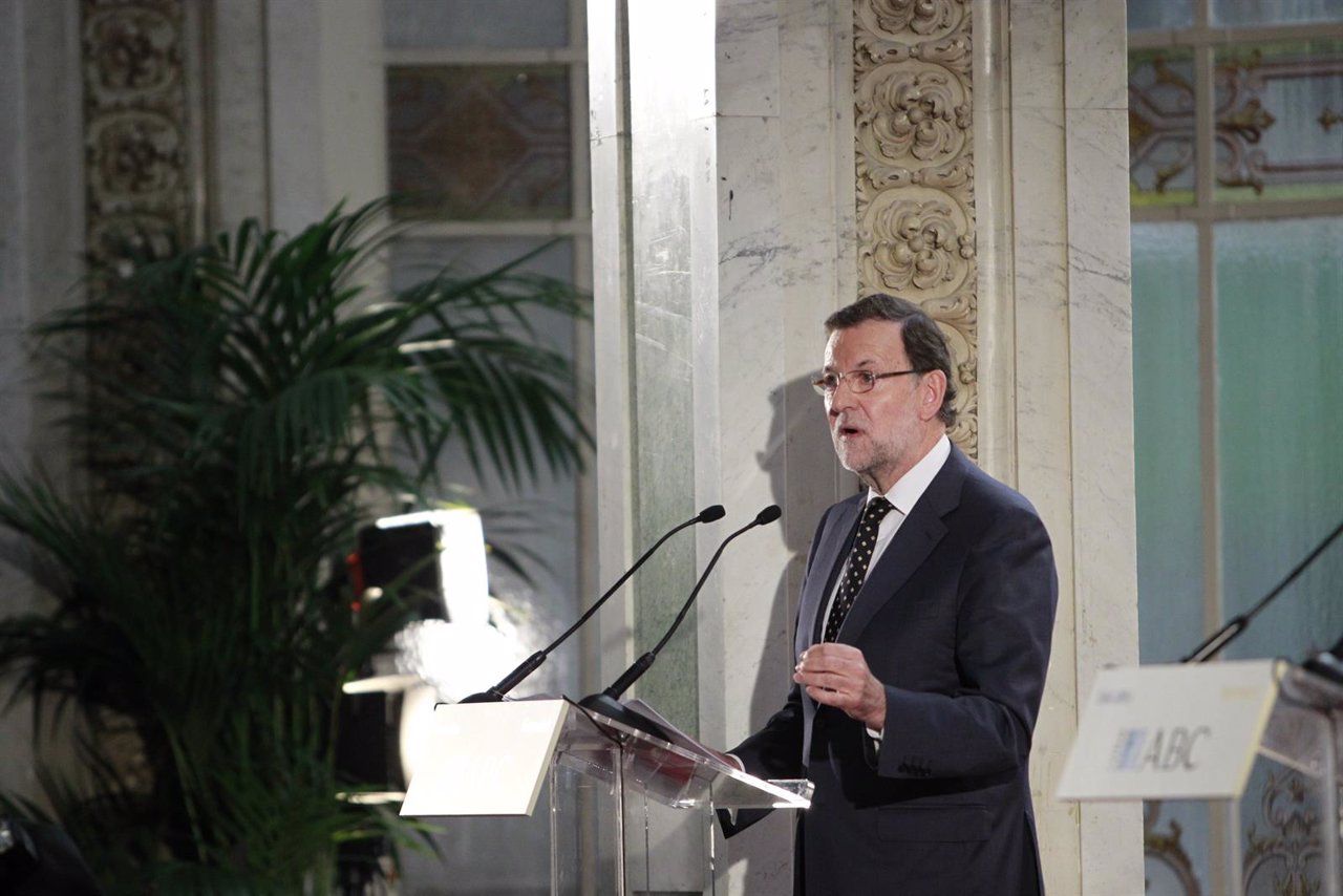 Mariano Rajoy en el Foro ABC