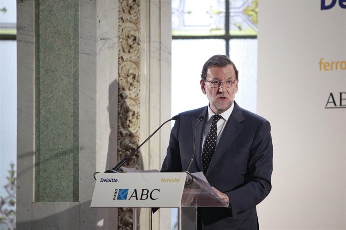 Mariano Rajoy en el Foro ABC