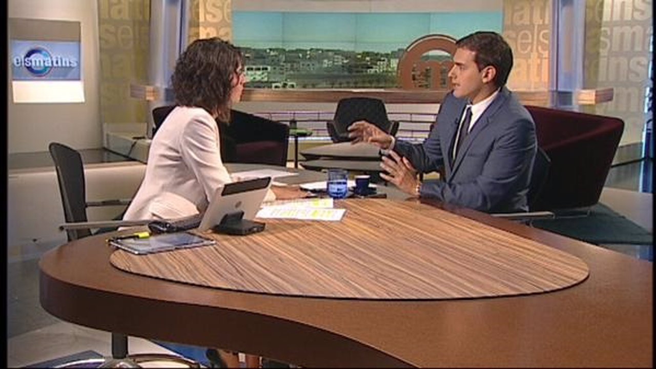Albert Rivera, C's, entrevistado en TV3