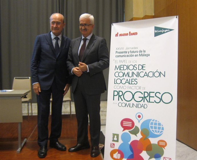 De la Torre y Jiménez Barrios en unas jornadas en Málaga