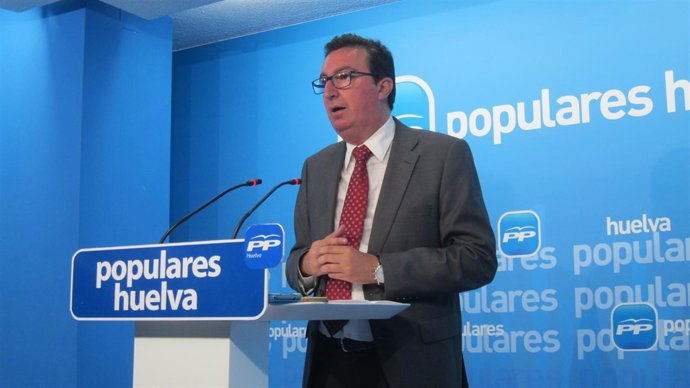El presidente del PP de Huelva, Manuel Andrés González.