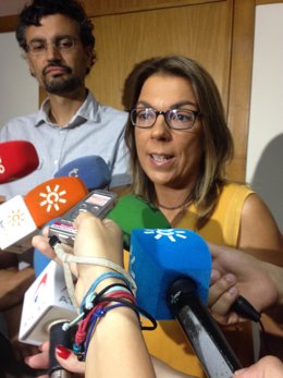 La diputada andaluza de Podemos Begoña Gutiérrez