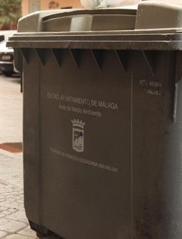 Contenedor de basura málaga
