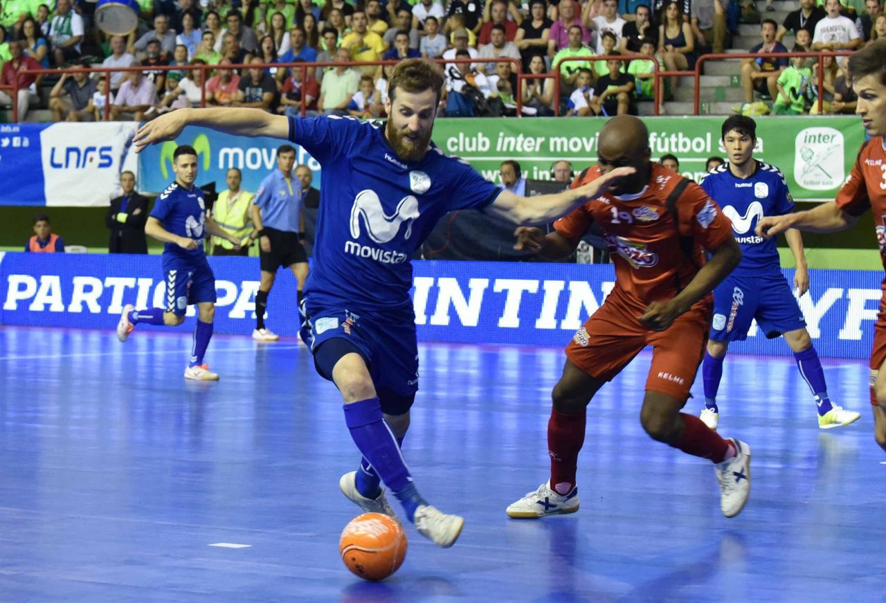 Pola, del Inter Movistar, en la final ante ElPozo