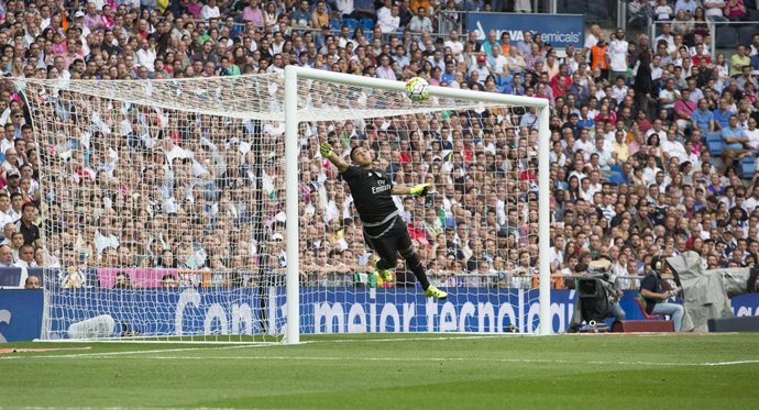 Real Madrid - Malaga, Keylor Navas