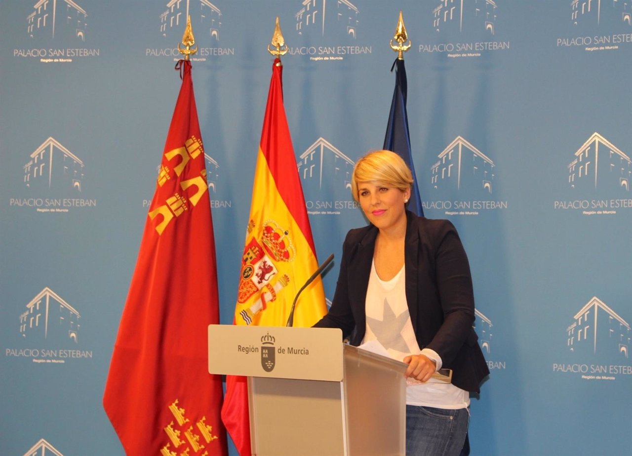 La portavoz del Gobierno regional, Noelia Arroyo