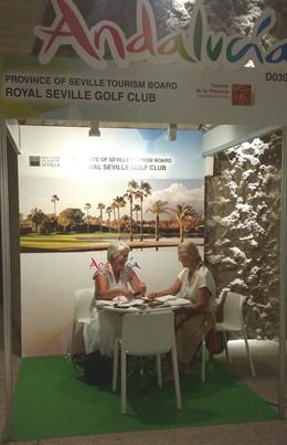 Promoción de Sevilla en la Internacional Golf Travel Market