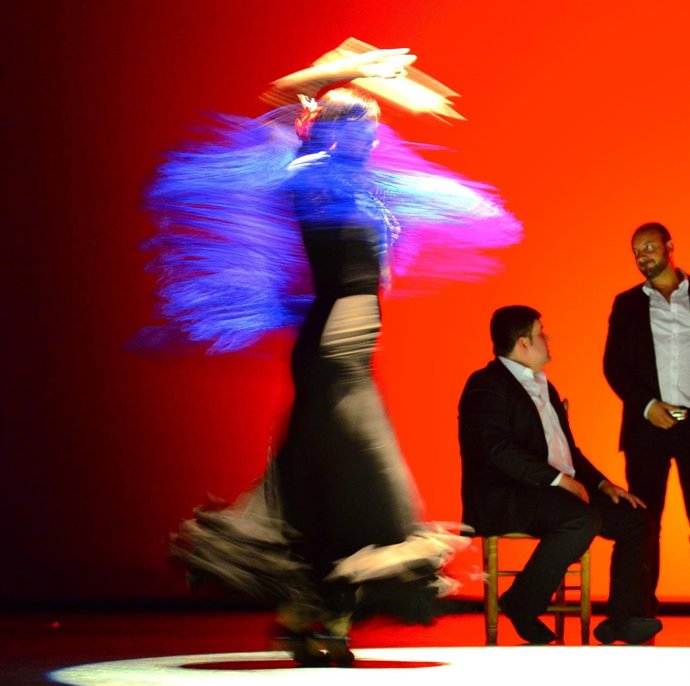 La bailaora María Canea. 