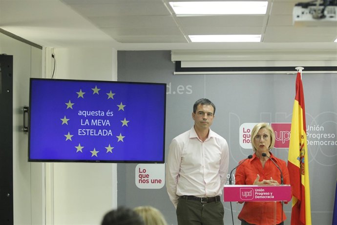 Andrés Herzog y Rosa Díez