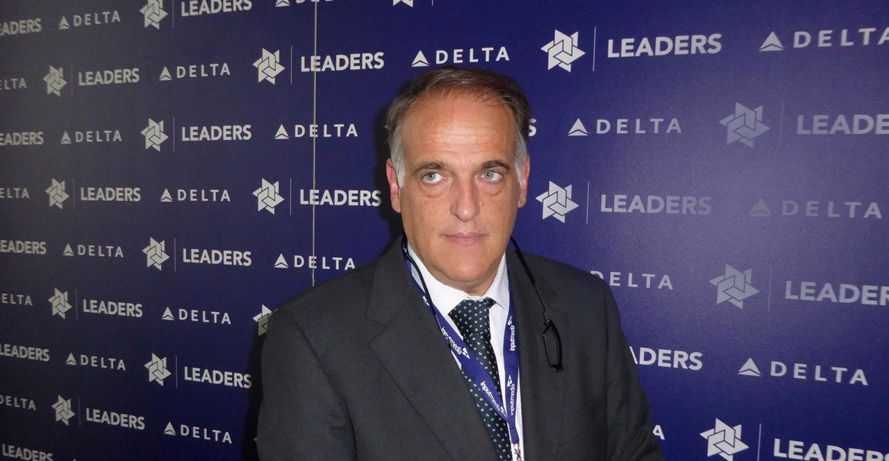 Javier Tebas, presidente de la LFP