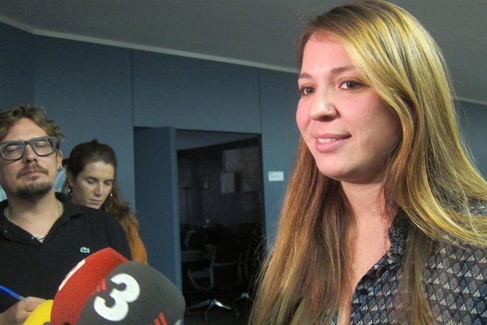 La teniente de alcalde Janet Sanz